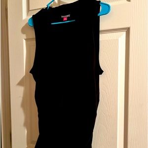 Sleeveless Black Top